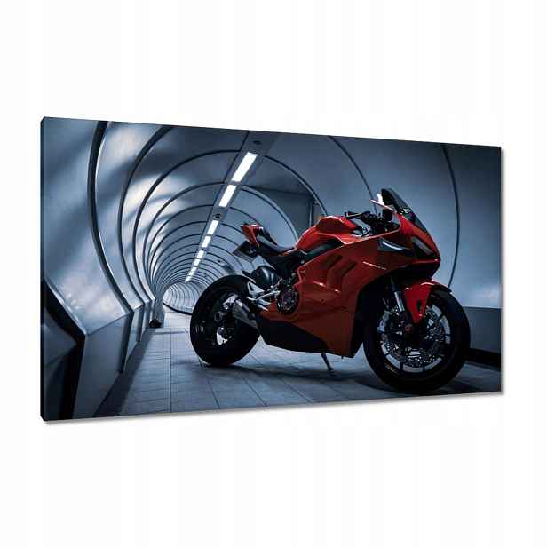 Obrazy 120x70 Červené Ducati Panigale