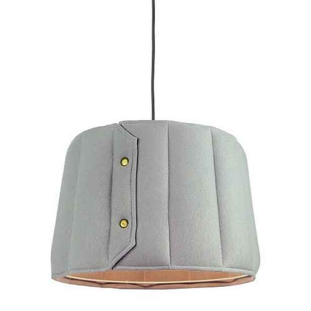 Závěsná Lampa Vitoria E27 Malá Šedá Light Prestige