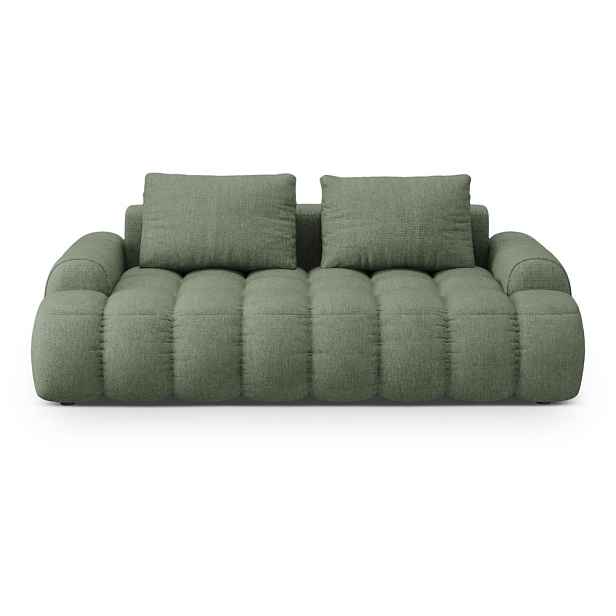 Zelená pohovka 200 cm Linz – Cosmopolitan Design