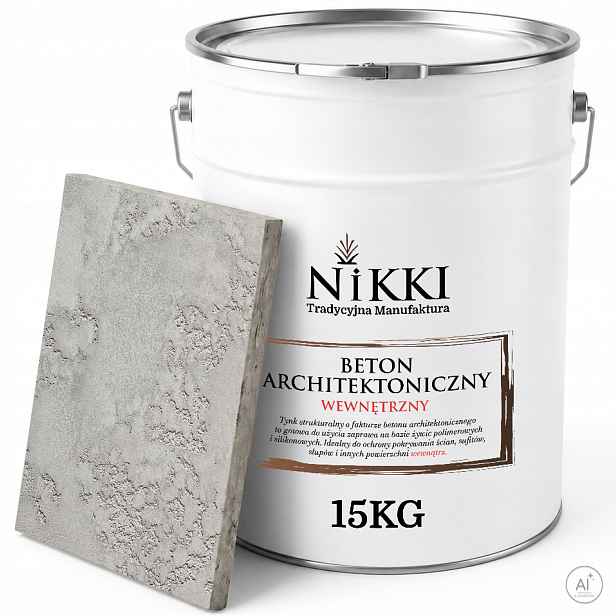 Dekorativní architektonický beton vnitřní 10 m2 15 kg šedý přírodní