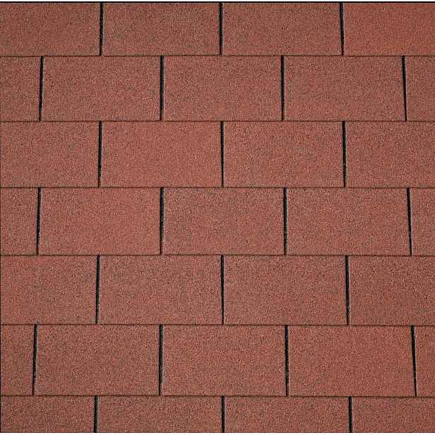 Šindel asfaltový IKO 2.0 Monarch 10 Cihlově červená 2,58 m2