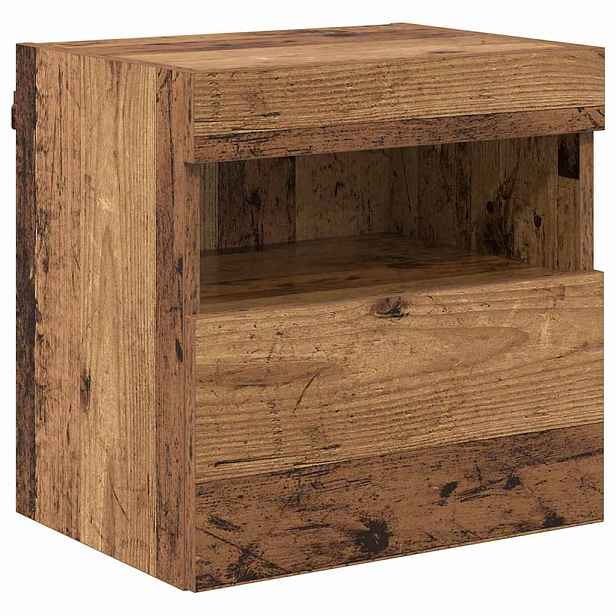 vidaXL TV wall cabinet 40 x 30 x 40 cm Staré dřevo Kompozitní dřevo