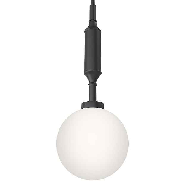 Závěsná stropní lampa, černobílý lustr do obývacího pokoje Ero I A