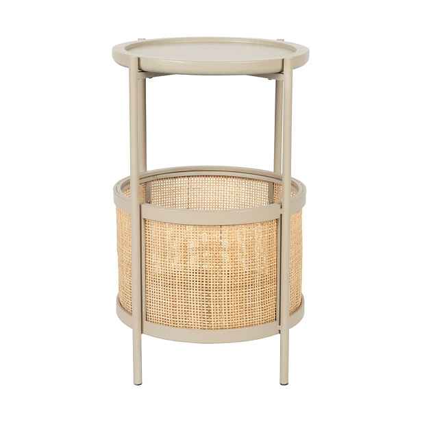 Kulatý odkládací stolek ø 30 cm Makoto – White Label