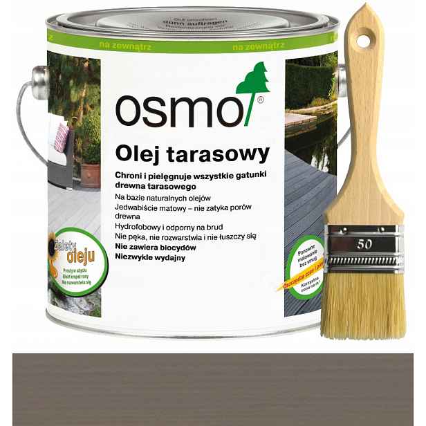 Osmo 019 Terasový olej 2,5L Šedý