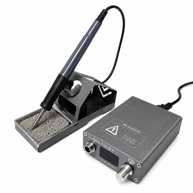 Pájecí stanice Oss Team T12-D+ 75W pro odporové hroty T12