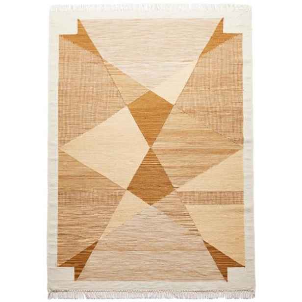 Ručně vázaný kusový koberec Da Vinci DE 2251 Sepia Brown, 160x230, béžová, chodba / předsíň, Diamond Carpets India