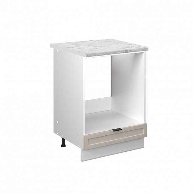 Vicco SKŘÍŇKA NA VESTAVĚNOU TROUBU Fame-Line GreyBeige 60 cm , PD Mramor
