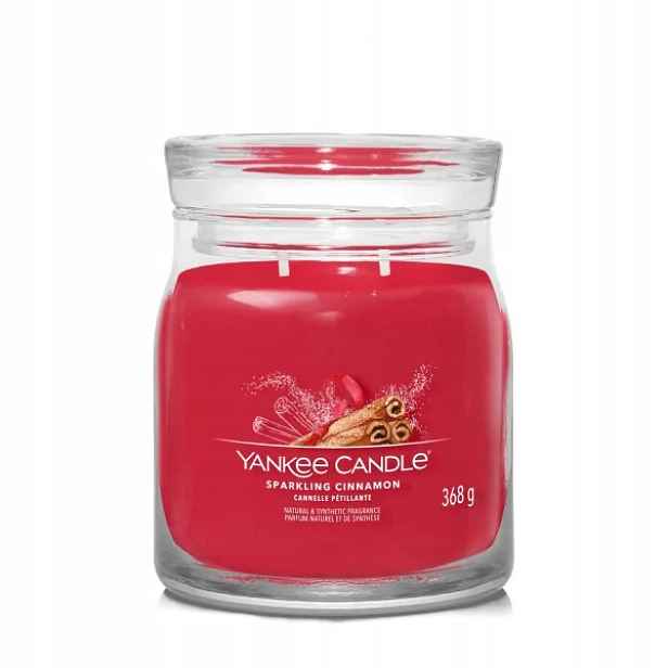 Vonná svíčka sójová Sparkling Cinnamon Yankee Candle 1 ks