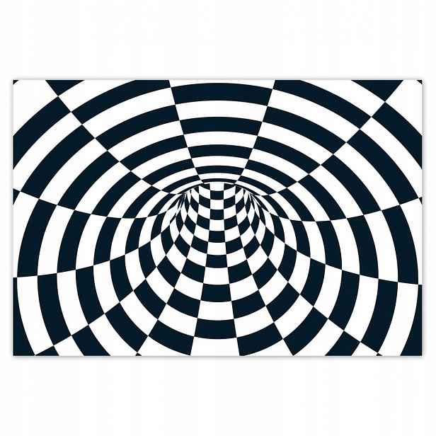 Plakáty 200x135 Abstrackja černobílá