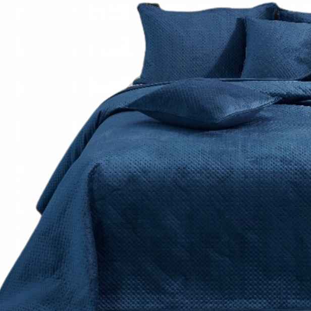 Přehoz Na Postel Prošívaná Velvet Kapa Deka Pled 240x220 Maya Granátová