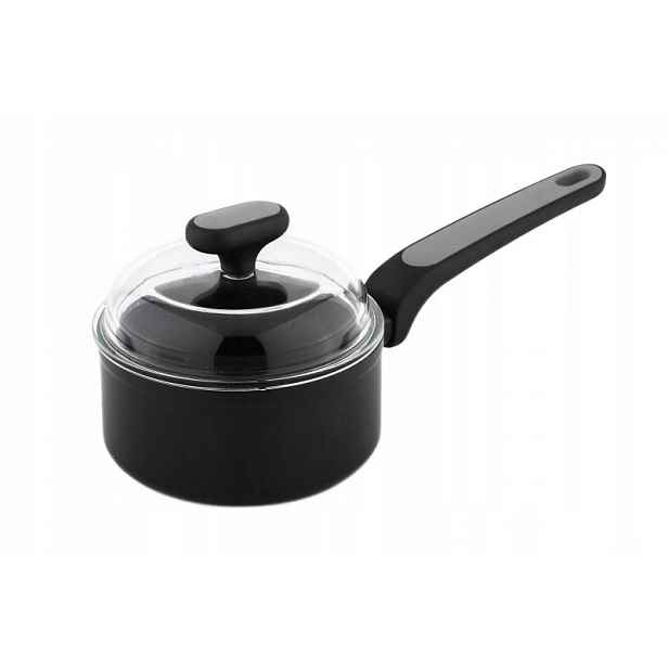 Rendlík 18 cm s víkem Salto Silver 2 l, plná indukce Greblon C3+ Nois