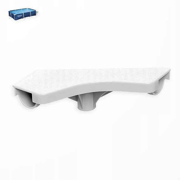 Rohové sedátko bazénu Bestway 56411 Steel Pro obdélníkové do bazénu nové