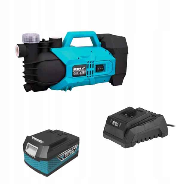 Set Čerpadlo na vodu 18V Dedra Sas+all DED7088 4AH Akumulátor Nabíječka