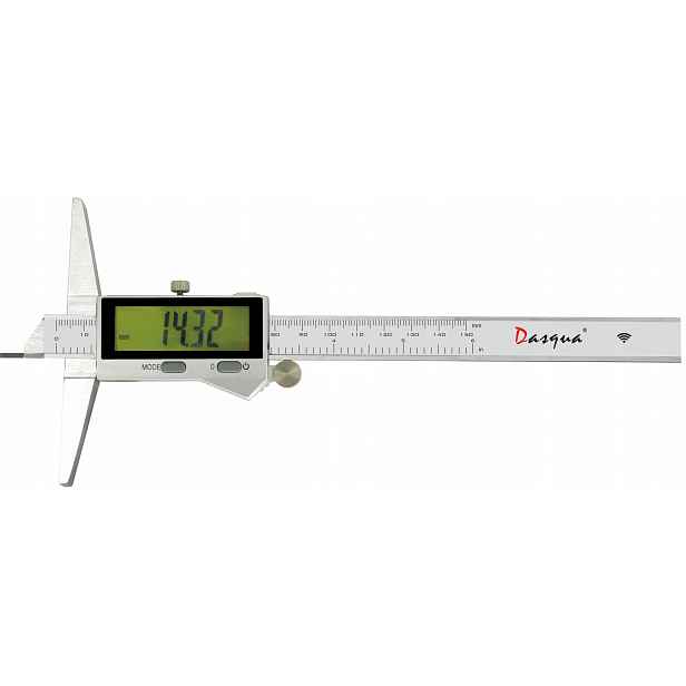 Elektronický digitální hloubkoměr 200 mm 0,01 mm IP67 Bluetooth Dasqua