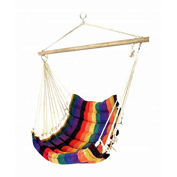 Hnízdečko brazilské křeslo Rainbow s výplní 6 cm 100 kg Ineox BG03WK