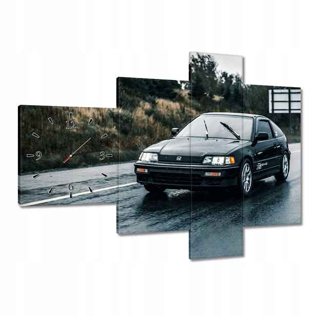 Hodiny 100x70 Honda Civic Japonec