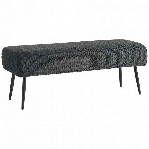 MID.YOU TABURETOVÁ LAVICE, kov, textil, kompozitní dřevo, 110/41/43 cm
