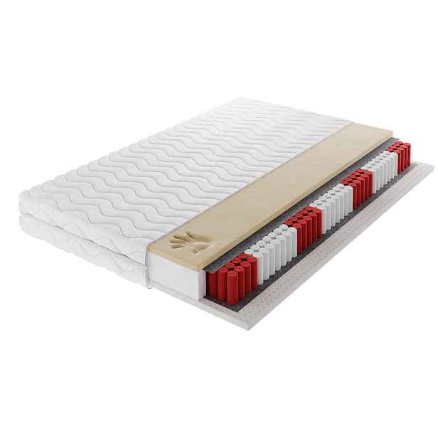 MASSENO TAŠTIČKOVÁ MATRACE CALVADO MULTI, Multipocket 80x200, H3, výška cca 20 cm