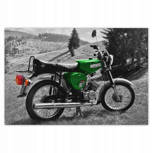 Fototapety 200x135 Zelená Simson S51 E