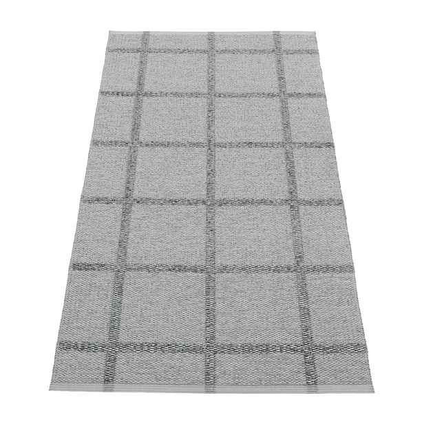Šedý vnitřní a venkovní běhoun 70x150 cm Ada Grey – Pappelina