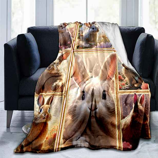 TEMU 1ks Cozy Fantasy Cute Blanket - Lehká Flanelová Pro Pohovku, Postel, Cestování, Kempování, Obývací Pokoj, Kancelář, Gauč, Židli A Postel -