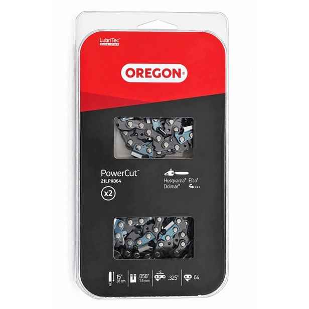 Řetěz pro pilu Oregon 21LPX064 .325" 1,5 mm 64 článků Dvojbalení 2ks