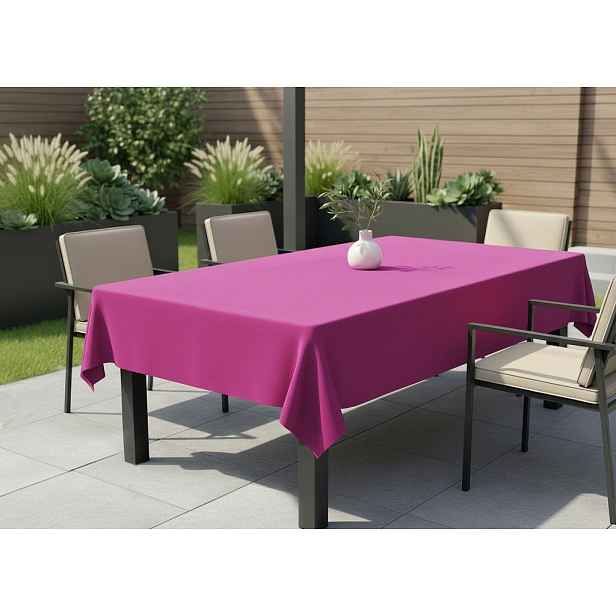 Venkovní ubrus GARDEN color 36 tmavě růžová, různé rozměry Mybesthome Rozměr: 140x220 cm