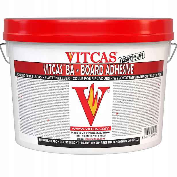 Vysokoteplotní lepidlo na desky Vitcas BA-5 kg