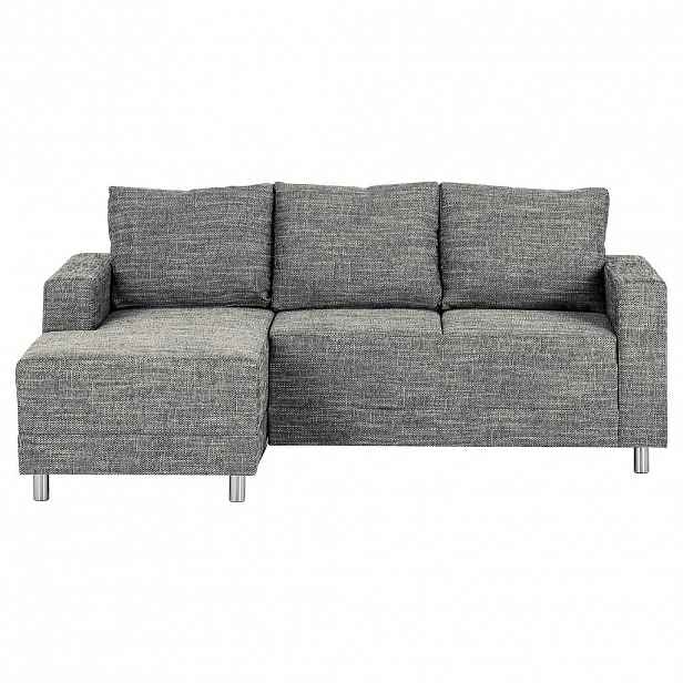 MID.YOU ROHOVÁ SEDAČKA, textil, šedá