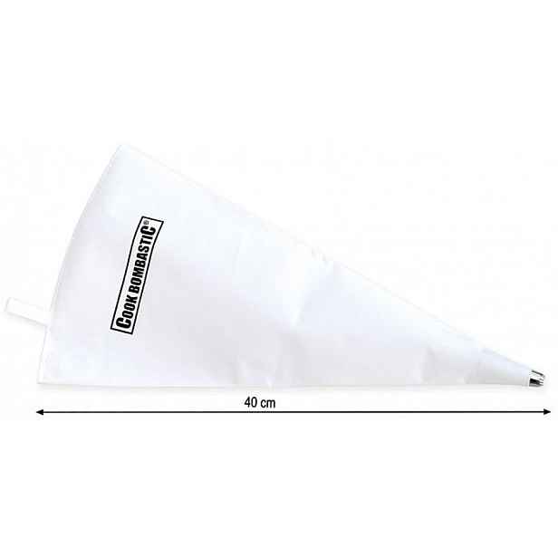 sáček 40cm COOK BOMBASTIC, zdob., plátno