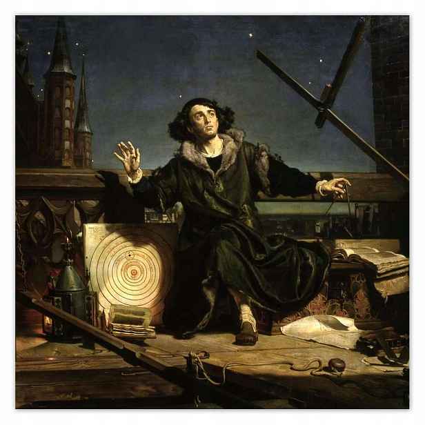 Plakáty 140x140 Astronom Koperník Rozhovor