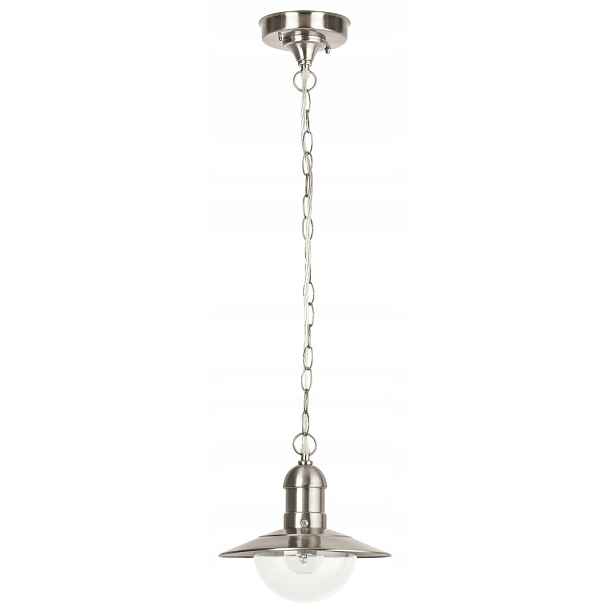 Závěsná lampa Rabalux Oslo chrom satén, IP44, 1xE27, do 60 W