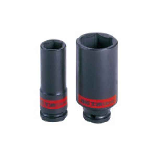 Hlavice nástrčná rázová prodloužená King Tony 1/2 CrMo 6 hranná, 18 mm 443518M