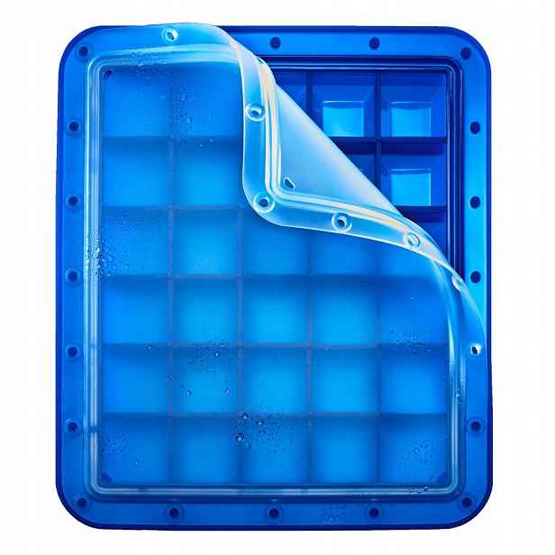 Lurch Froma na led s průhledným víkem modrá kostka 3x3cm (00240755)