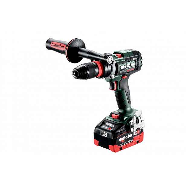 Metabo - 18V AKU vrtací šroubovák, 2x aku 5,5 Ah LiHD, nabíječka 603180660