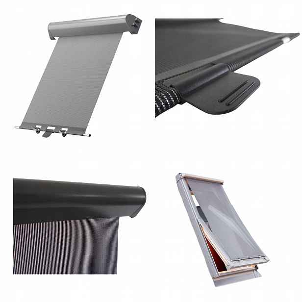 Originální markýza Termo černá Dakstra Dakea RoofLite+ M4A M6A M8A M10A