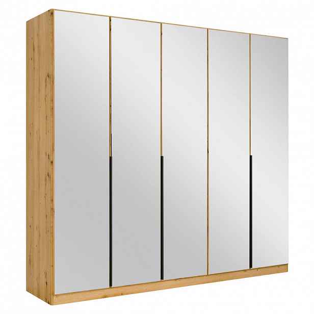 Rauch Möbel ŠATNÍ SKŘÍŇ S OTOČNÝMI DVEŘMI, dub artisan, 226/210/54 cm
