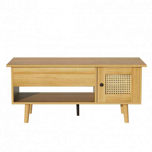 Urban Meuble KONFERENČNÍ STOLEK hnědý, 109,98/59,49/15,98 cm