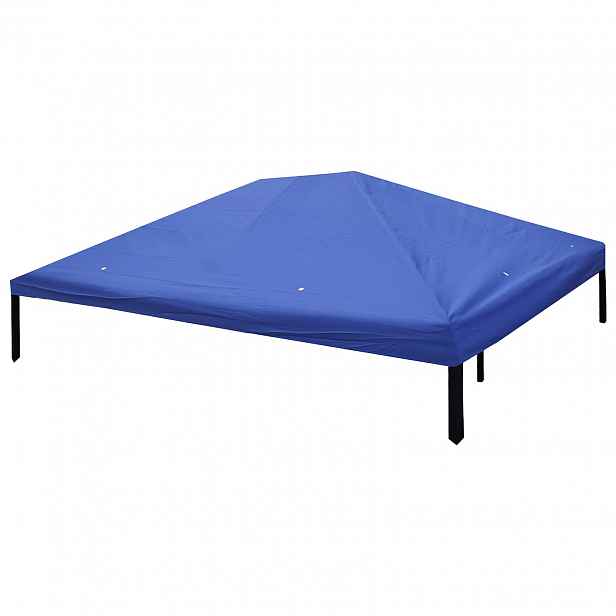 vidaXL Plachta na altán 300 x 400 cm Modrá