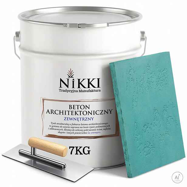 Architektonický vnější fasádní beton 5 m2 7 kg Tyrkysový H1441 Paca