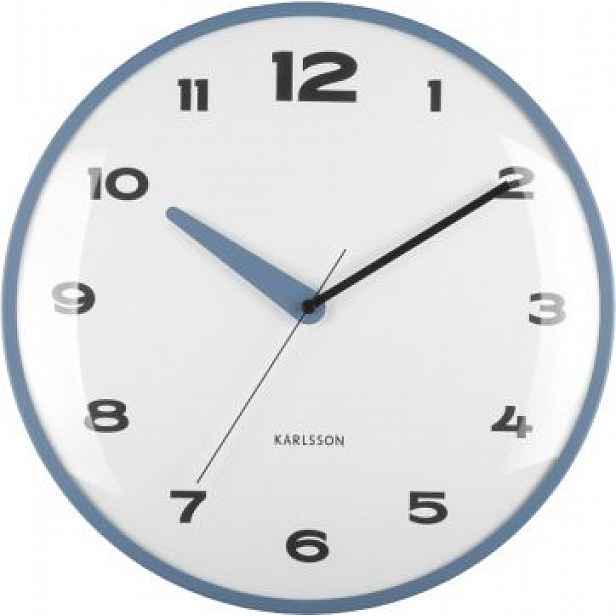 Designové nástěnné hodiny 6028BL Karlsson 40cm