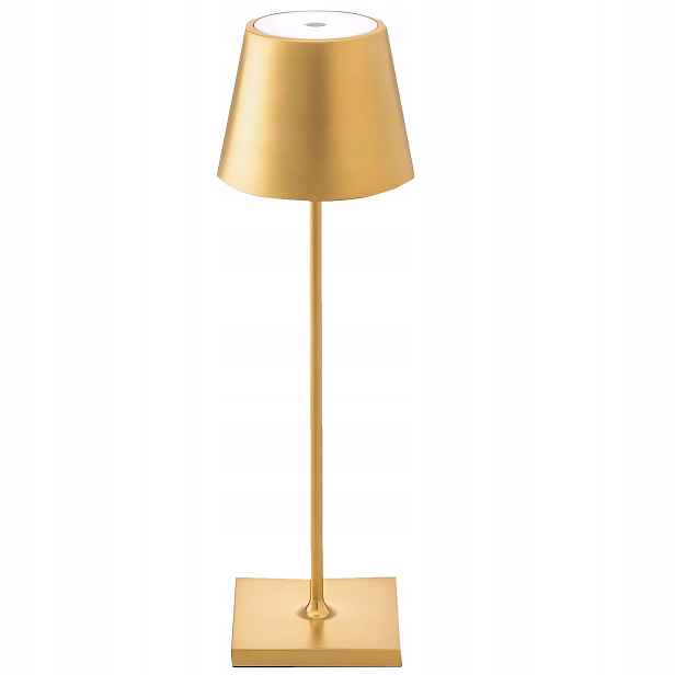 Verk 12314 Dotyková Led lampa, 1500mAh baterie, 3W zlatá