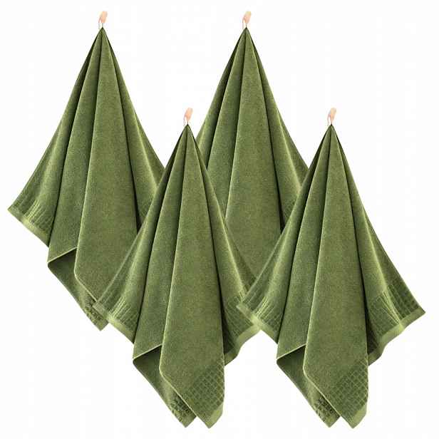 Zwoltex PAULO3 Ab Koupací ručník velký Zelený 500g 50x100cm x4
