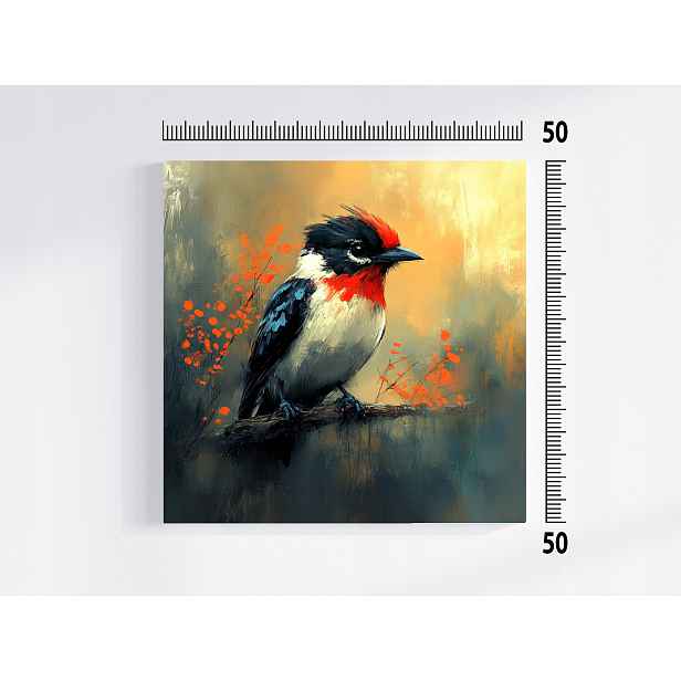 Obraz Na Plátně Canvas Barevný Ptáček Příroda Fauna 50x50