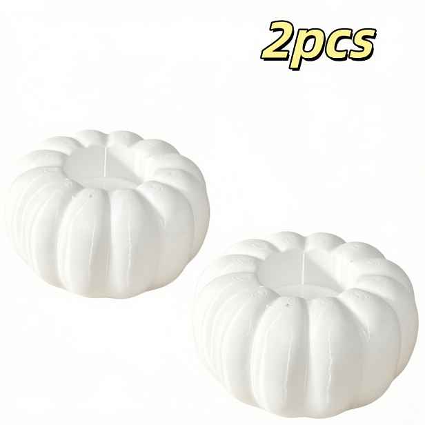 TEMU 2ks 3D tištěné dýňové svícny, dekorace z plastu, vhodné na Den díkůvzdání, Halloween, Vánoce, stolní dekorace, sváteční a domácí párty dekorace,