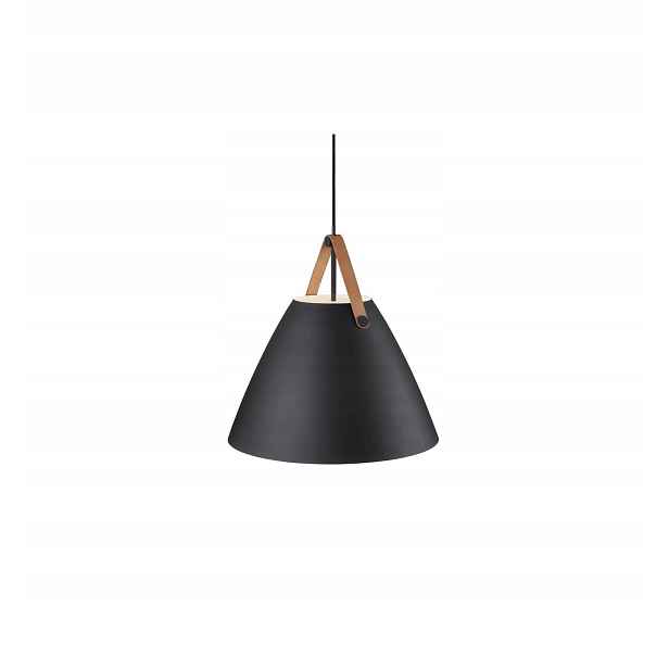 Závěsná lampa Strap 1x40W/E27 IP20 Nordlux, černý kov