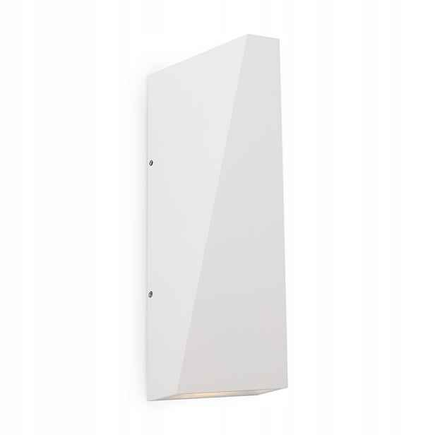 Venkovní nástěnná Led lampa geometrická horní a spodní část bílá Maytoni
