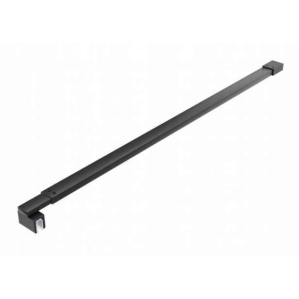 Držák Do Kabiny Nastavitelný Od 69,5 Do 120 CM, Sklo 6-8 MM, Černý Reling