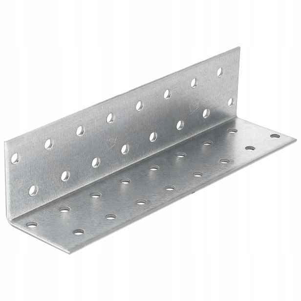 Tesařský spojovací montážní úhelník 40x40x160 x 2 mm KM17 50 Ks